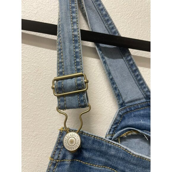 Classic Blue Denim Overalls for Women - Picture 10 of 10